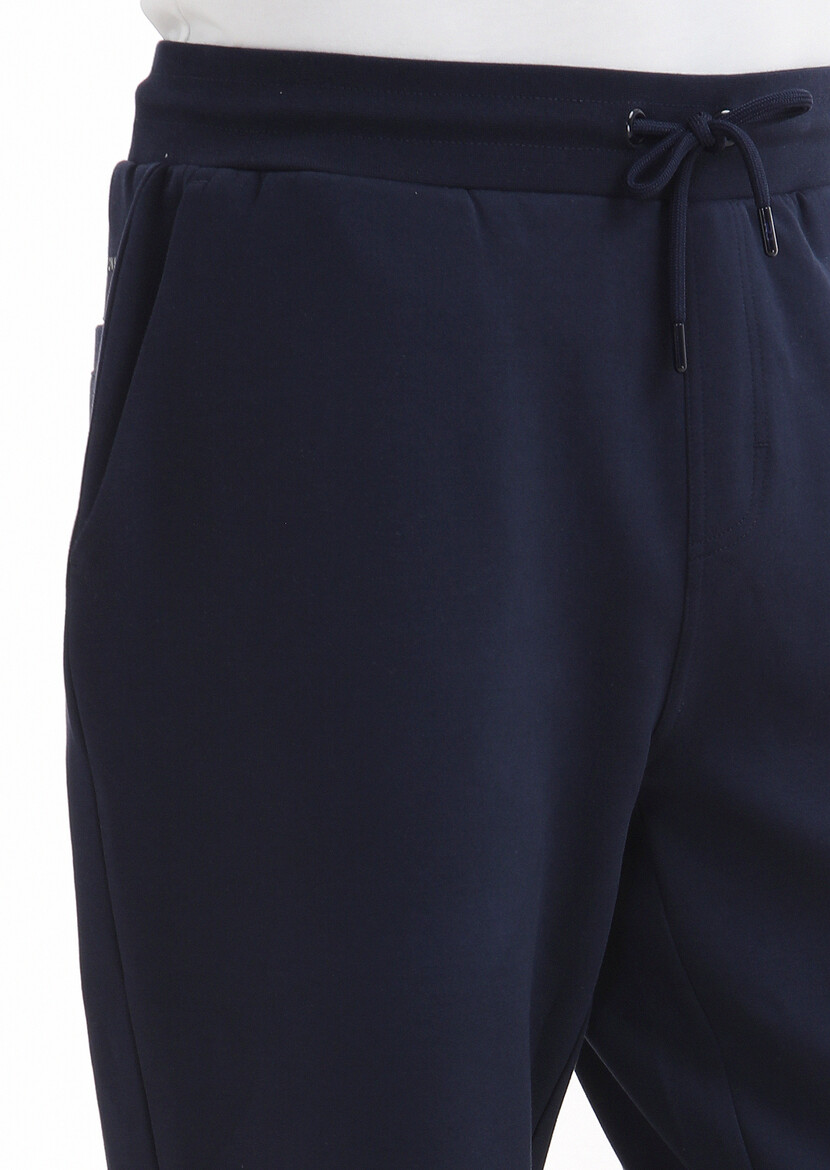 Navy Blue Sweat Pants - 4