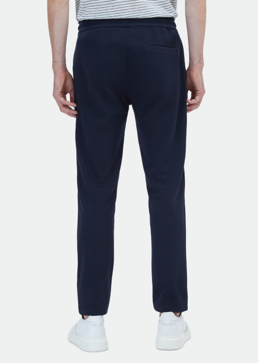 Navy Blue Sweat Pants - 4