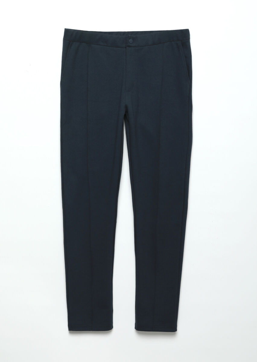 Navy Blue Sweat Pants - 6