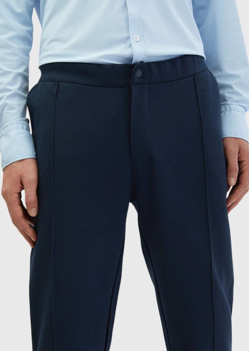Navy Blue Sweat Pants - 3