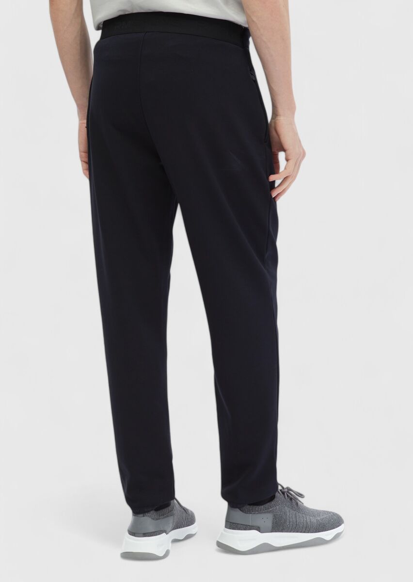Navy Blue Sweat Pants - 3