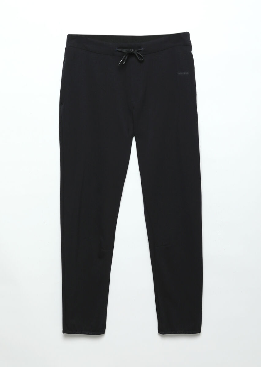 Navy Blue Sweat Pants - 1