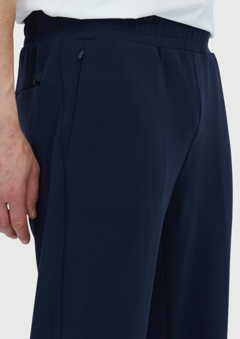 Navy Blue Sweat Pants - 3