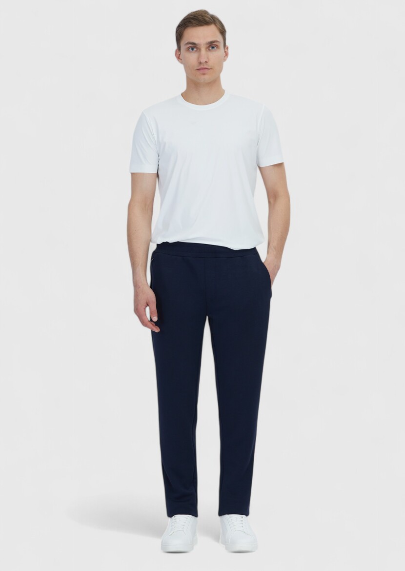 Navy Blue Sweat Pants - RAMSEY