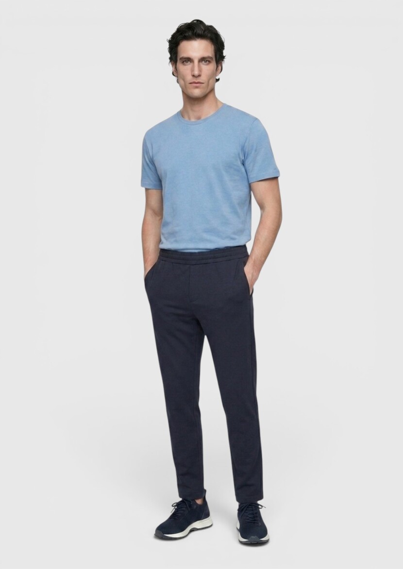 Navy Blue Sweat Pants - RAMSEY