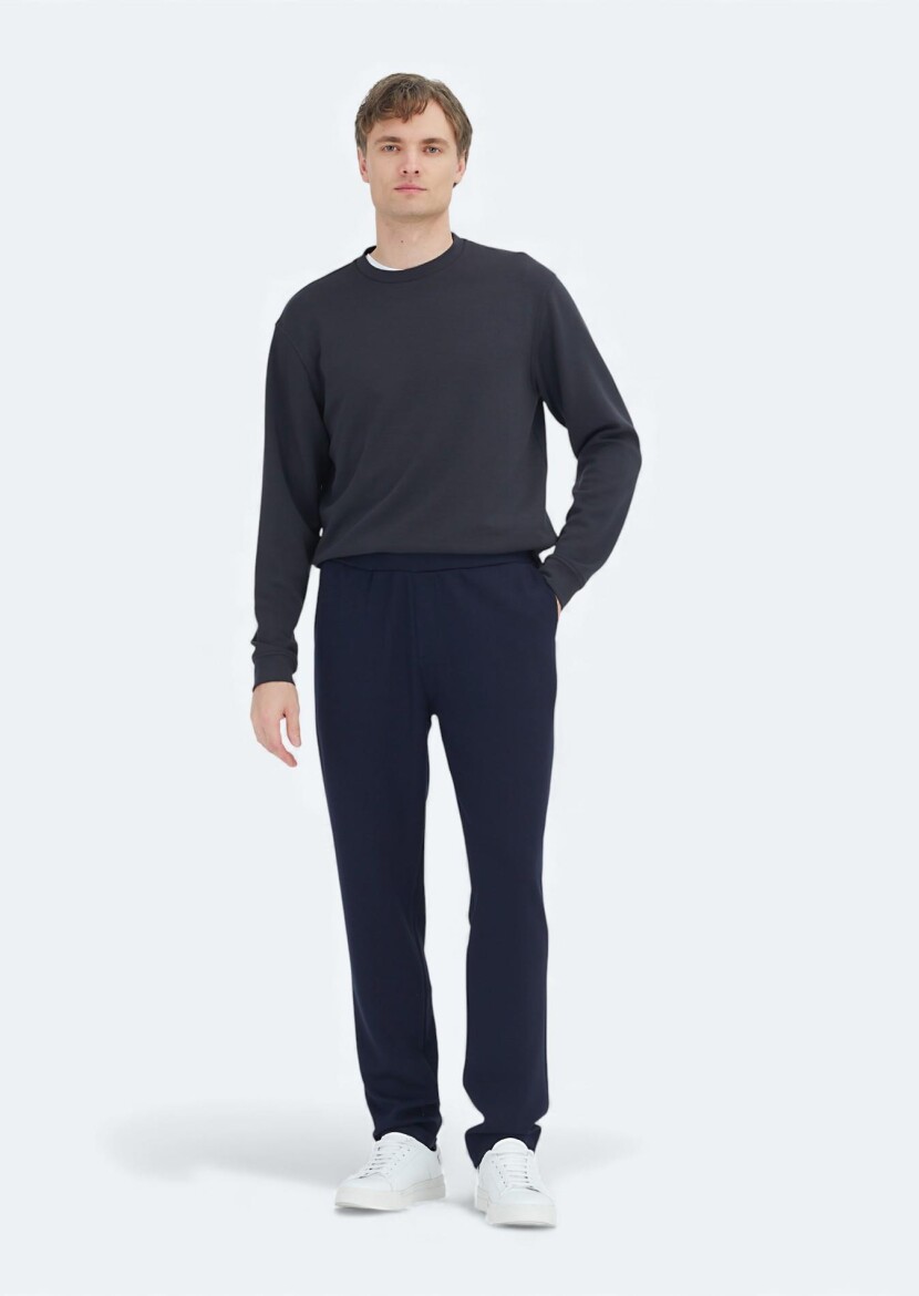 Navy Blue Sweat Pants - RAMSEY