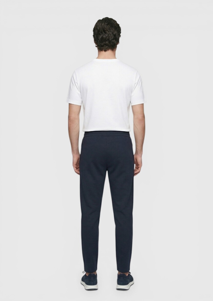 Navy Blue Sweat Pants - 5