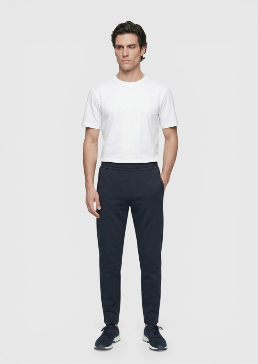 Navy Blue Sweat Pants - RAMSEY