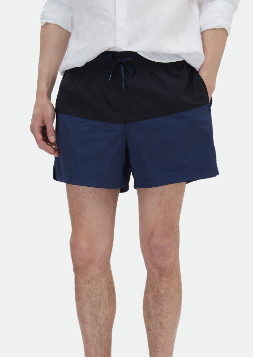 Navy Blue Swimsuit 