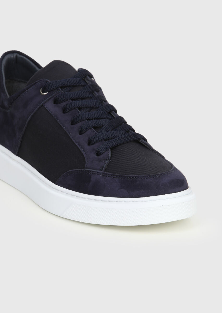 Navy Blue Technical Sneaker - 2