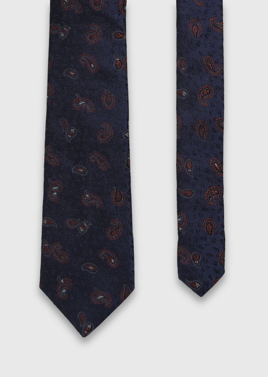 Navy Blue Tie - 1