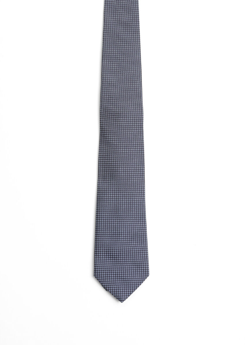 Navy Blue Tie - 1