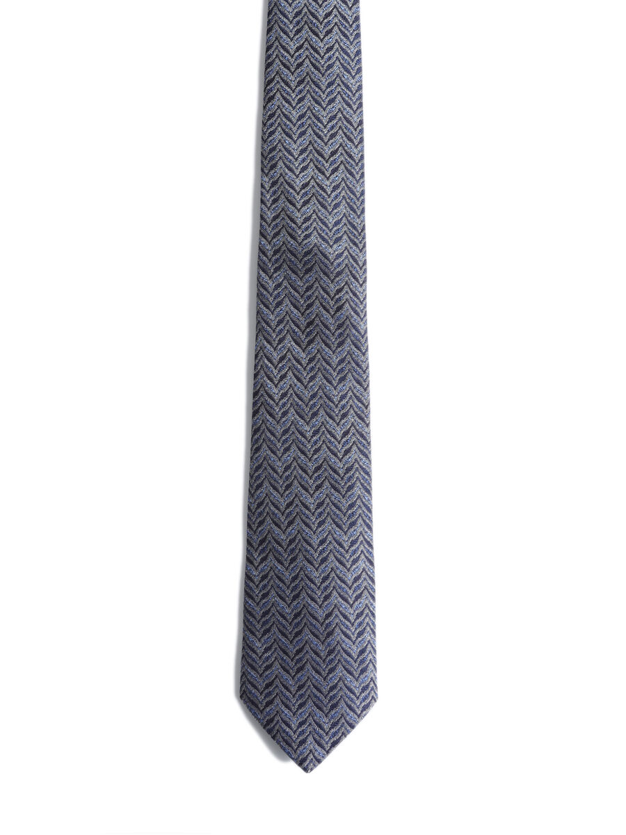 Navy Blue Tie - 1
