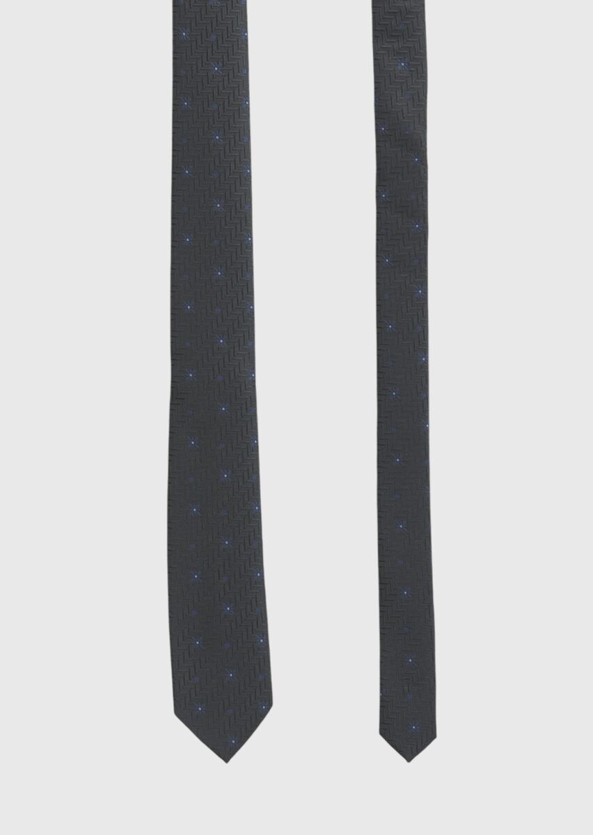 Navy Blue Tie - 1