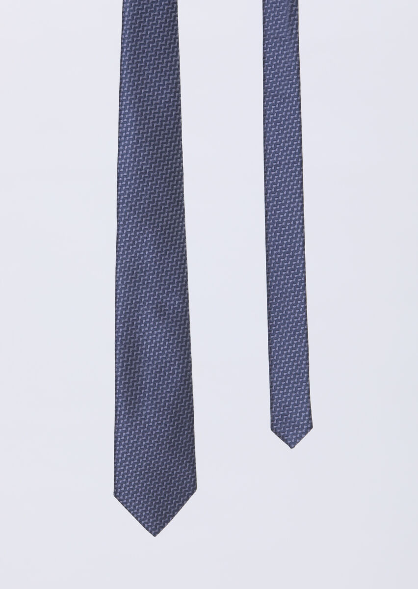 Navy Blue Tie - 1