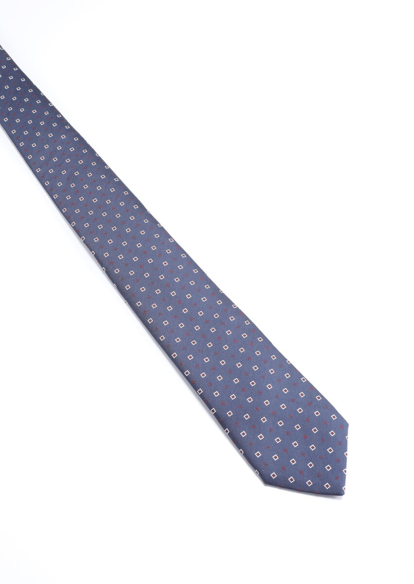 Navy Blue Tie - 1