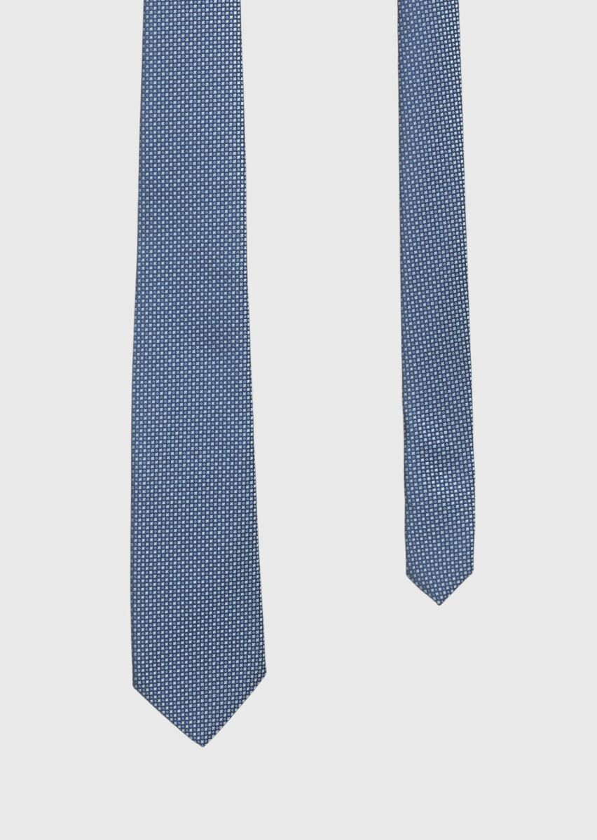 Navy Blue Tie - 1