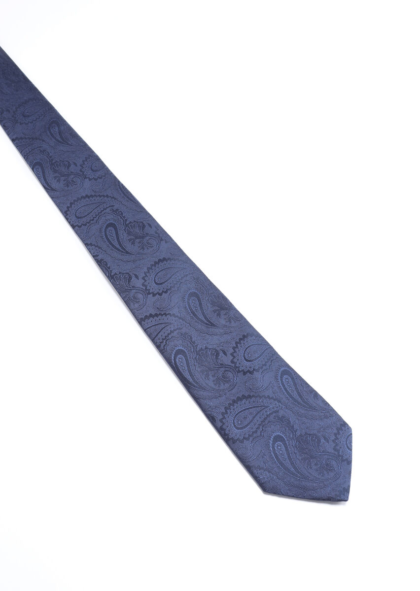 Navy Blue Tie - 1