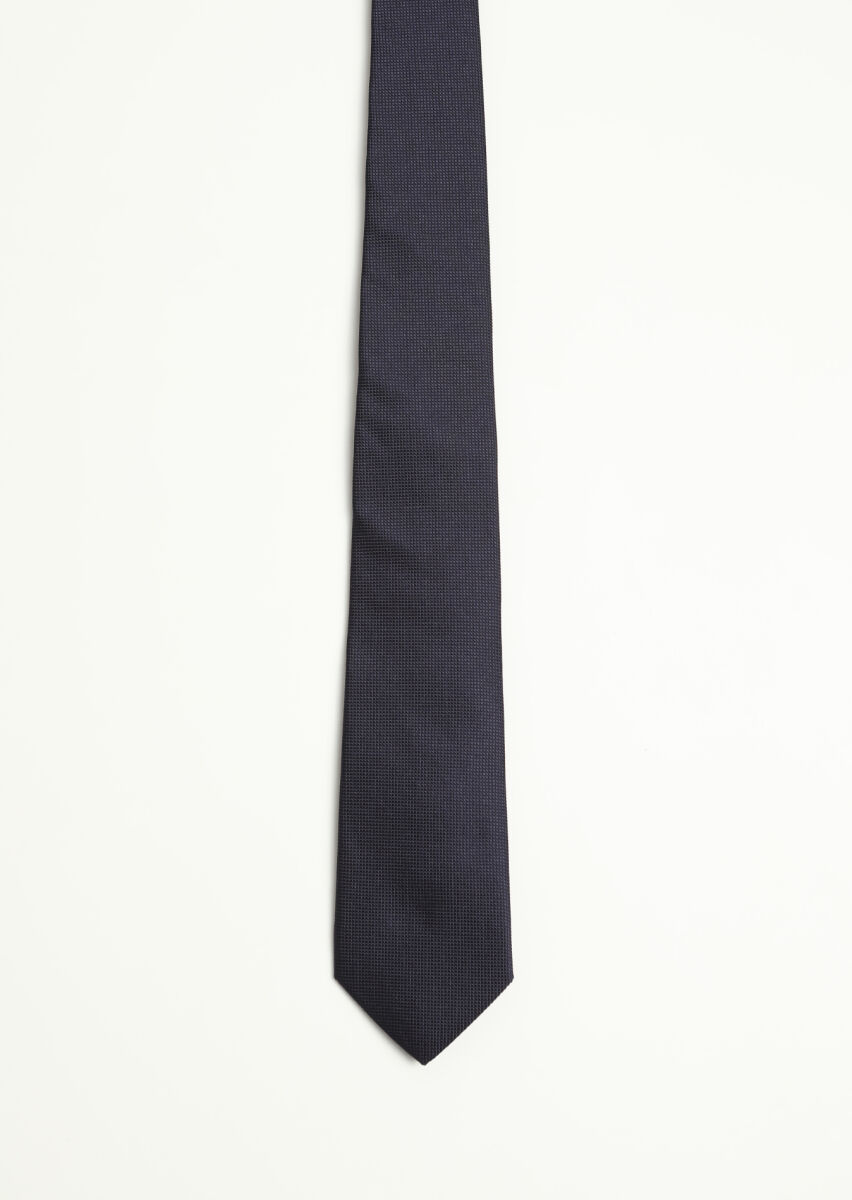 Navy Blue Tie - 1
