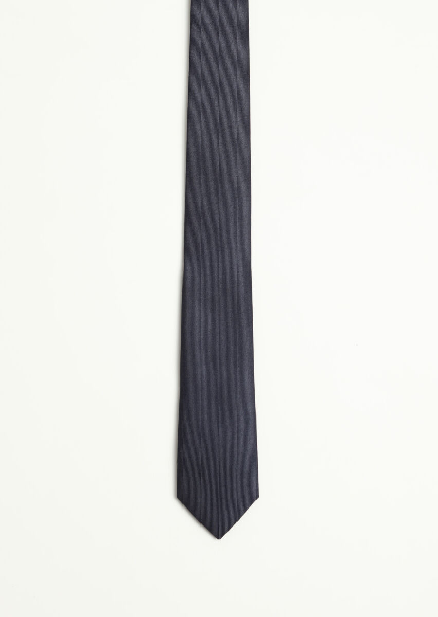 Navy Blue Tie - 1