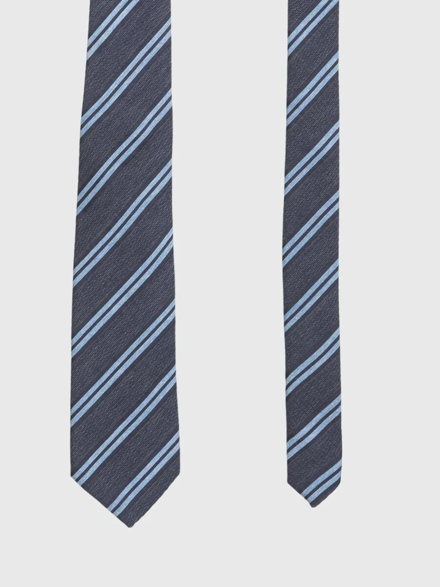 Navy Blue Tie - 1