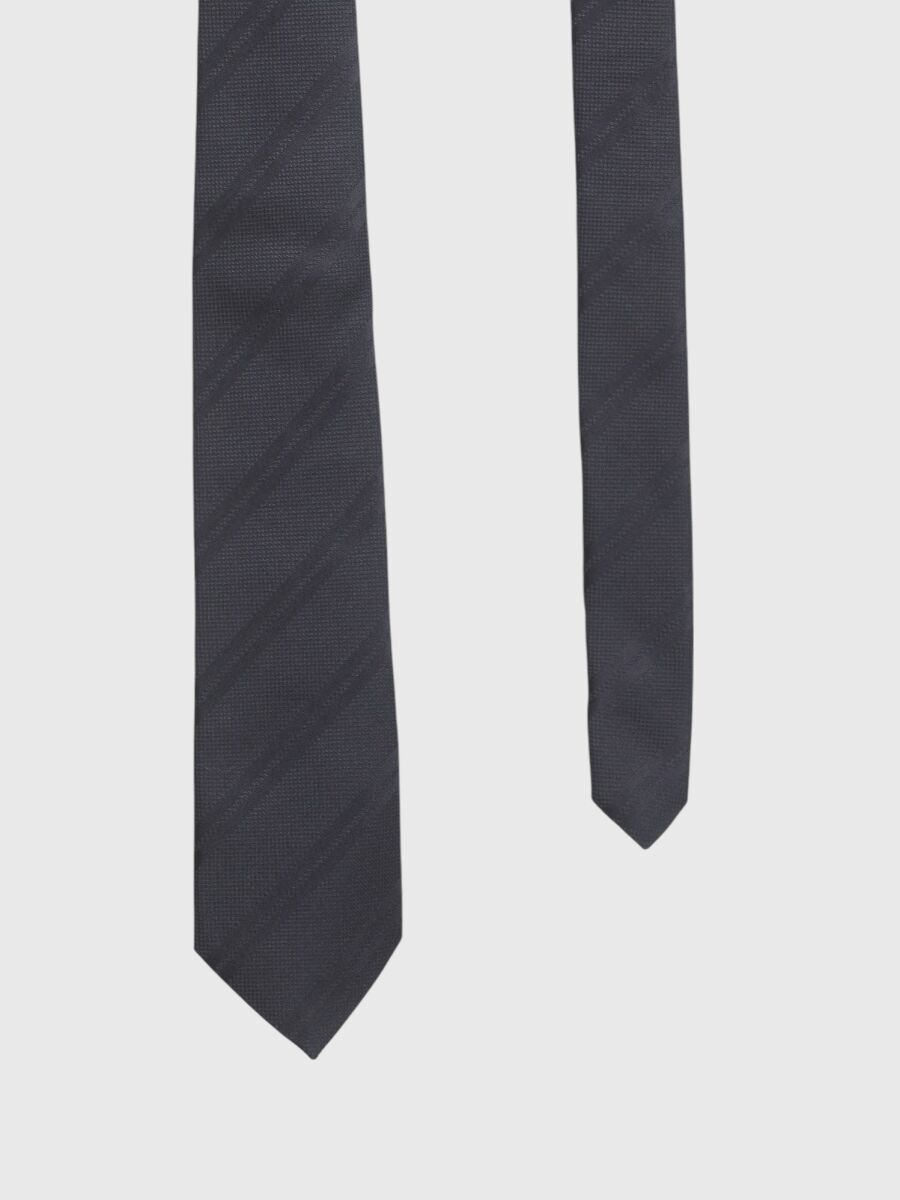 Navy Blue Tie - 1