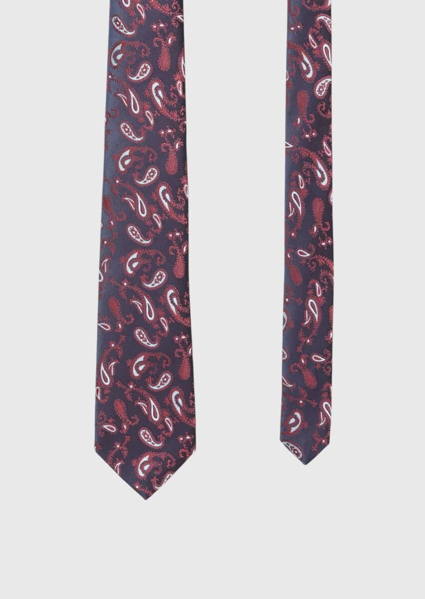 Navy Blue Tie - 1