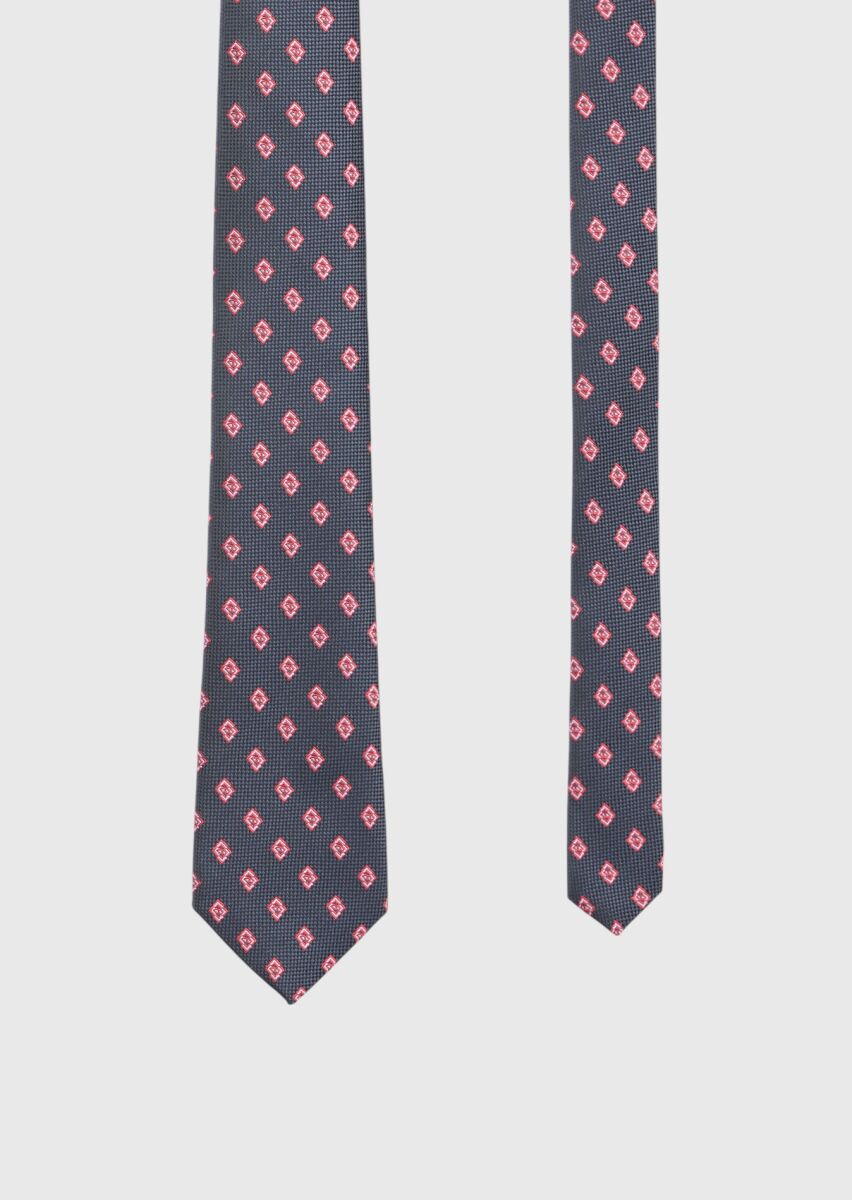 Navy Blue Tie - 1