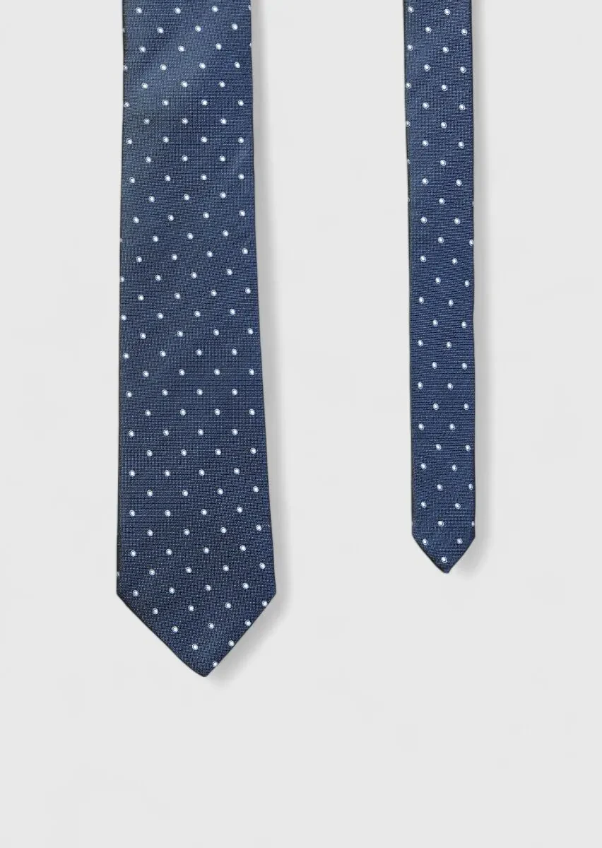 Navy Blue Tie - 1