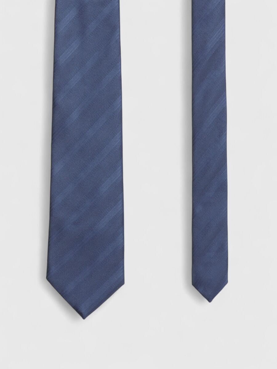 Navy Blue Tie - 1