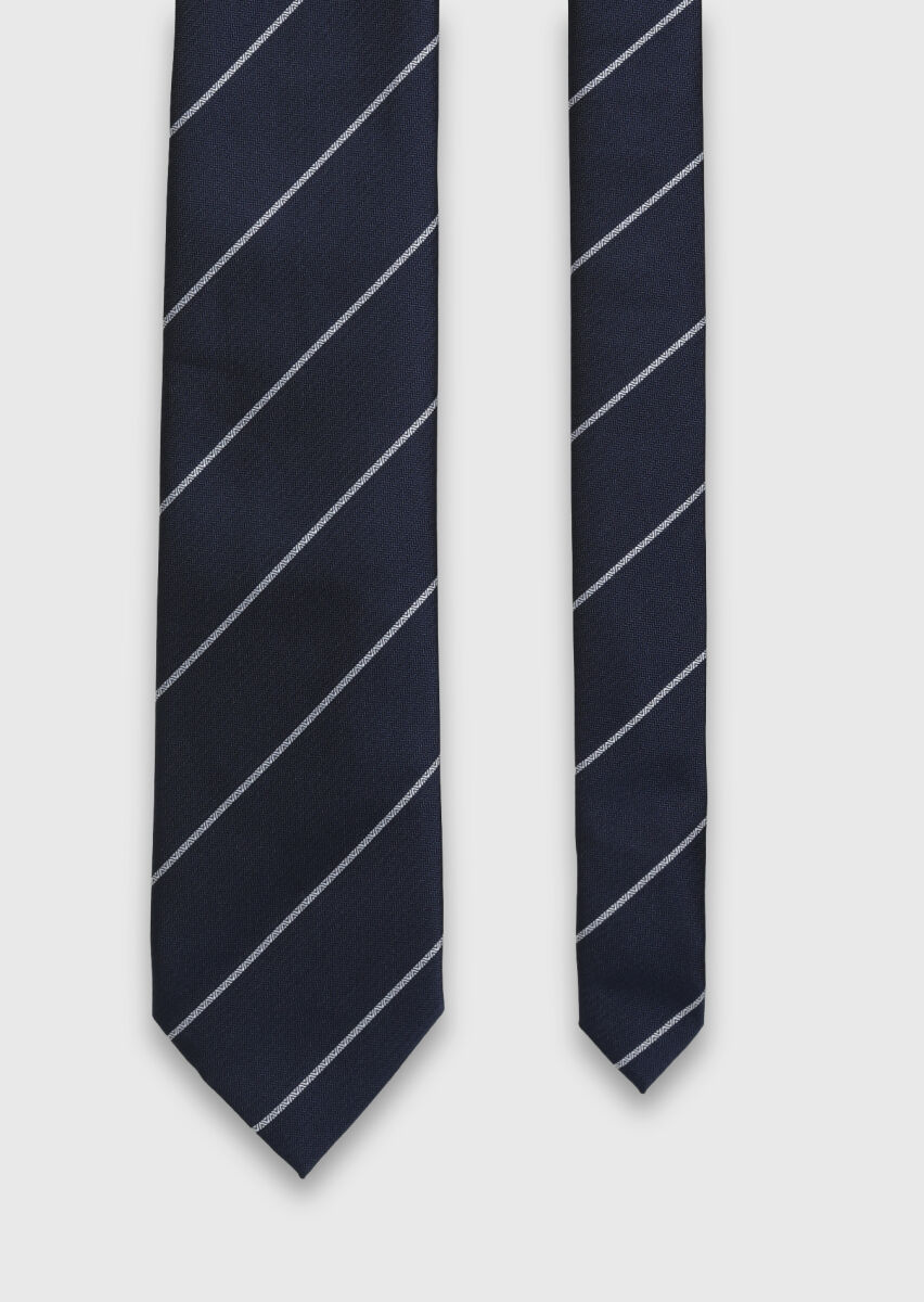 Navy Blue Tie - 1
