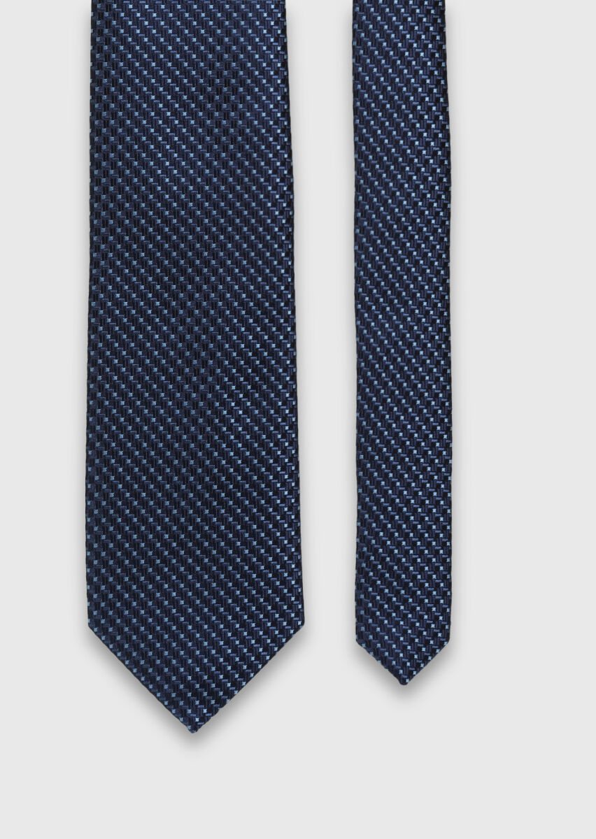 Navy Blue Tie - 1