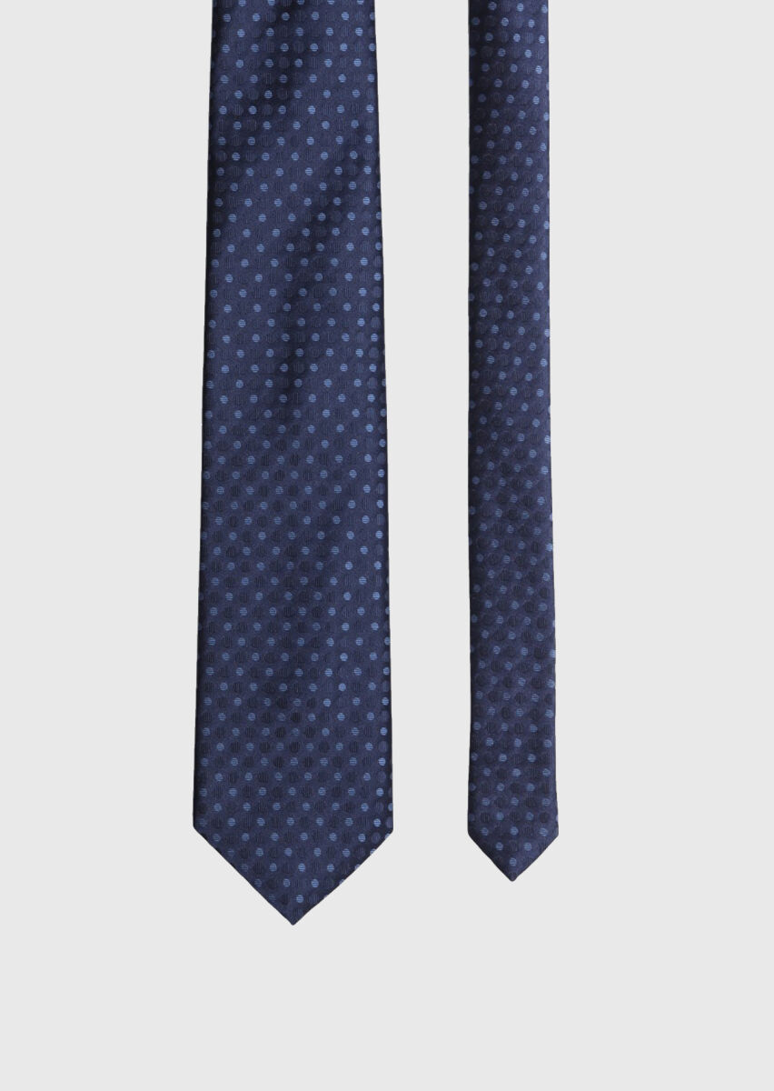 Navy Blue Tie - 1