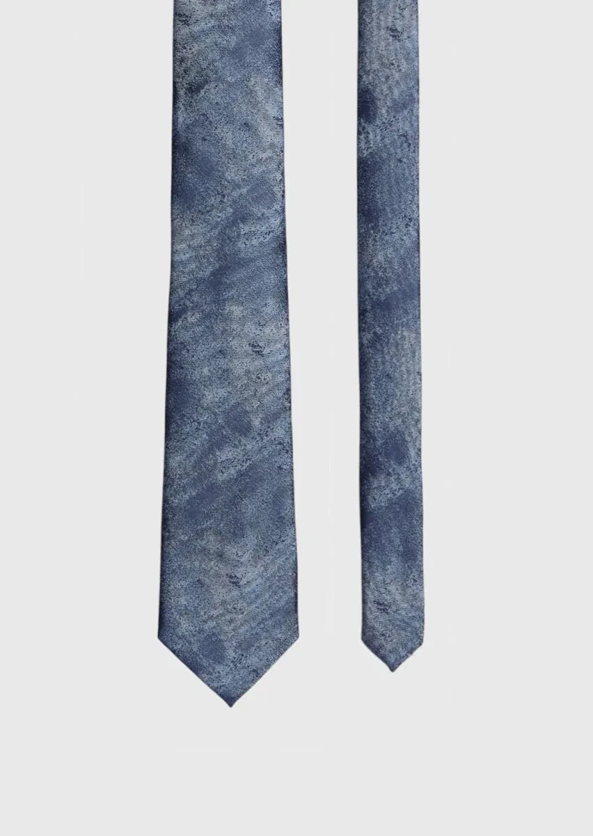 Navy Blue Tie - 1