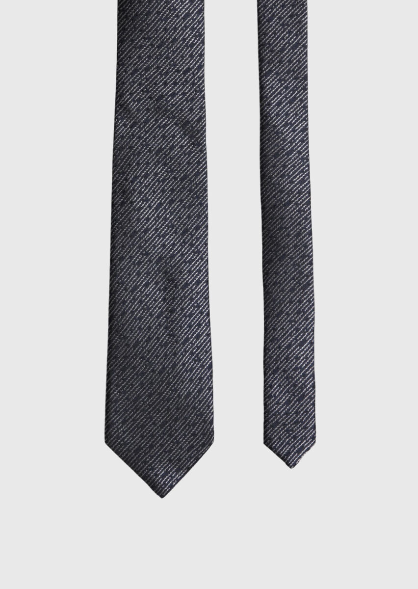 Navy Blue Tie - 1