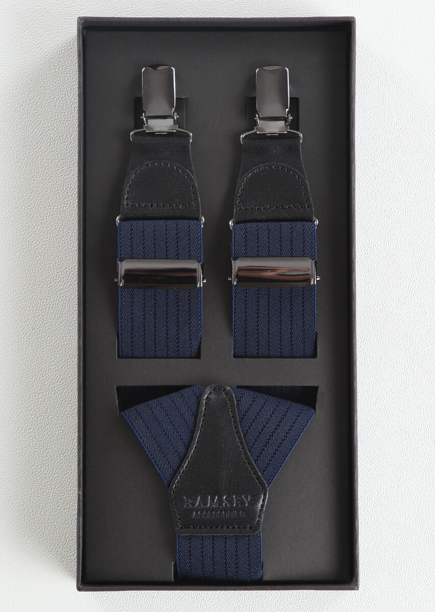 Navy Blue Trosers Hanger - 1