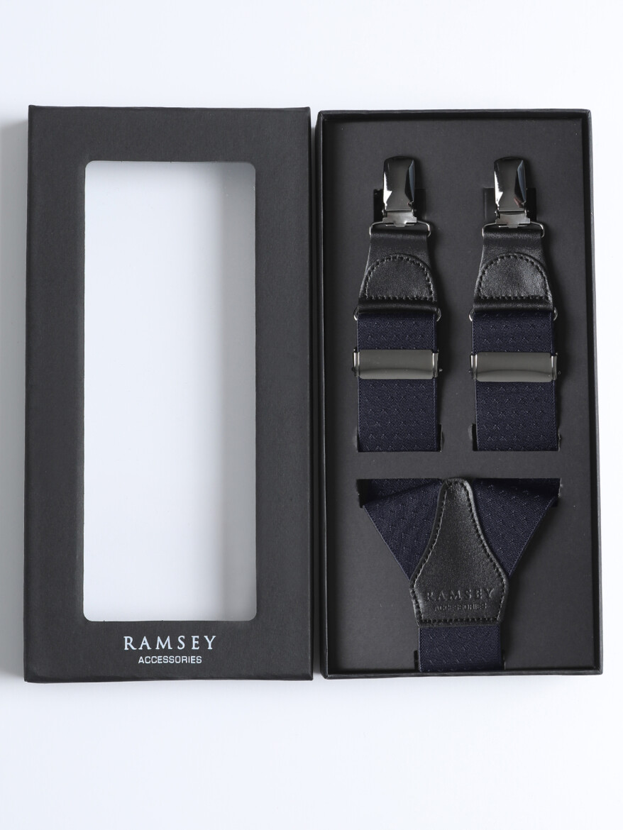 Navy Blue Trosers Hanger 