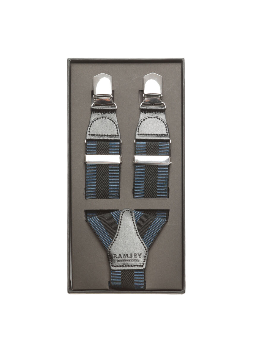 Navy Blue Trosers Hanger - 1