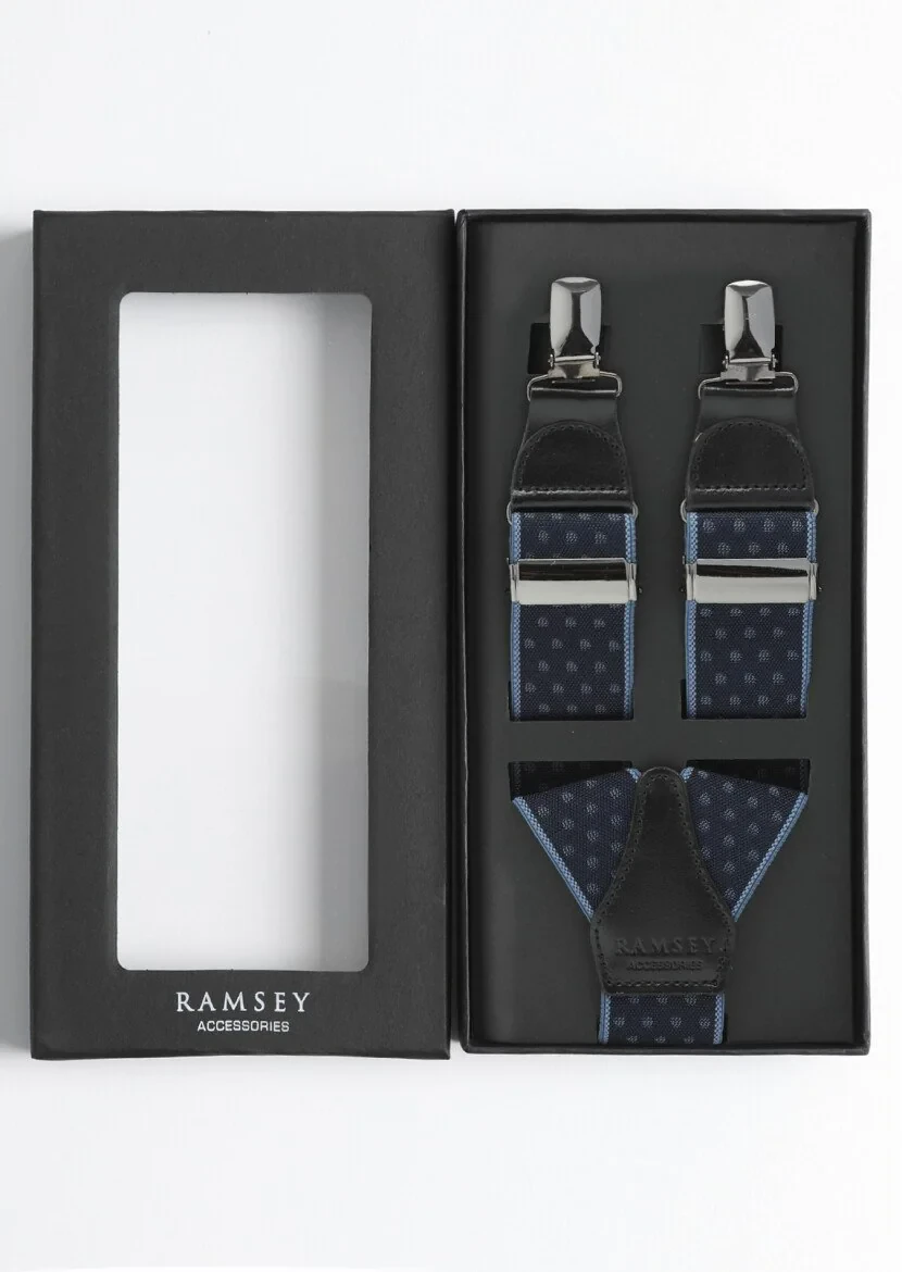 Navy Blue Trosers Hanger 