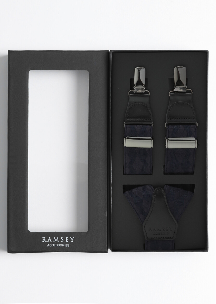 Navy Blue Trosers Hanger 