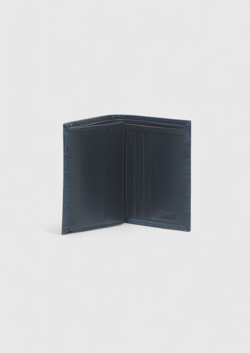 Navy Blue Wallet - 3