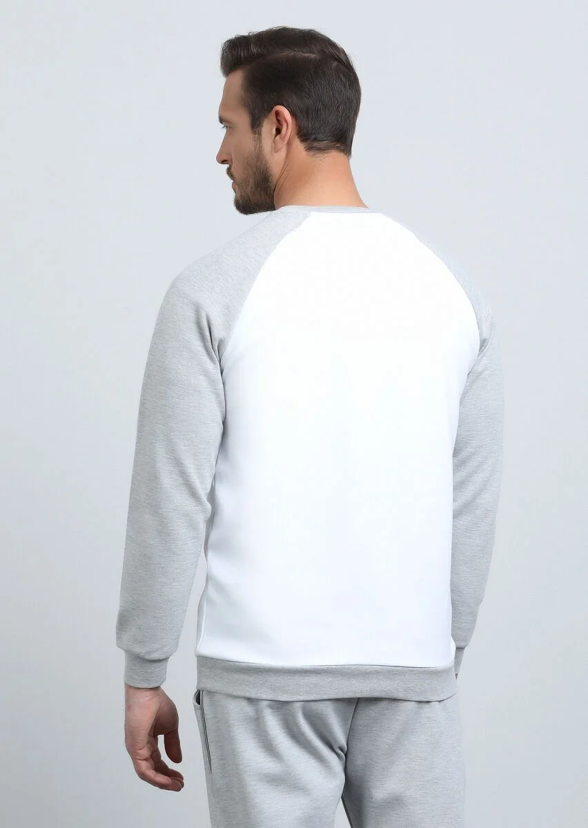 Off White Printed Sweatshirt - 5