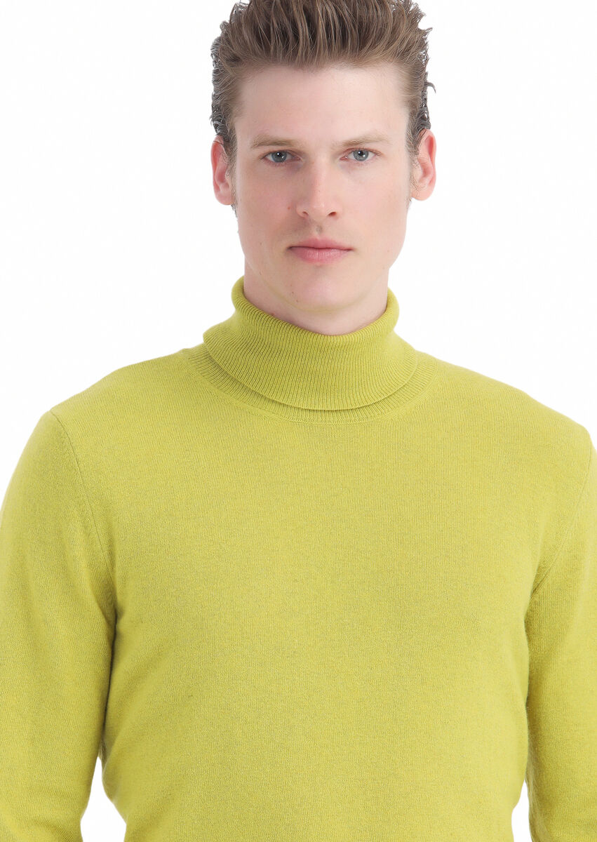 Oil Green Knitwear Sweatshirt - 4