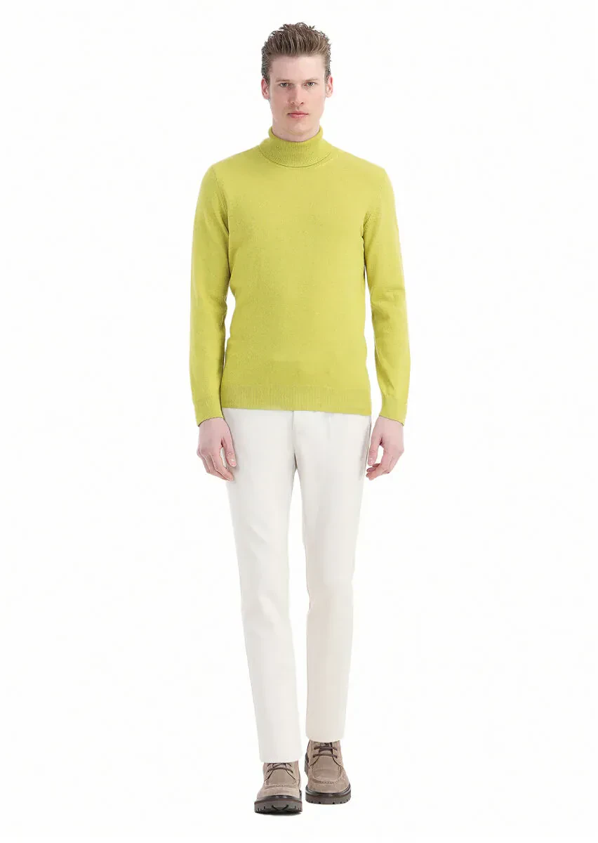 Oil Green Knitwear Sweatshirt - 2