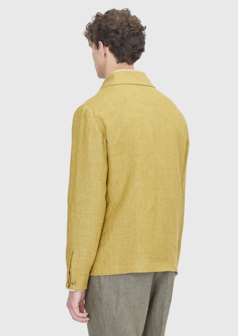 Oil Green Shirt Jacket - 5