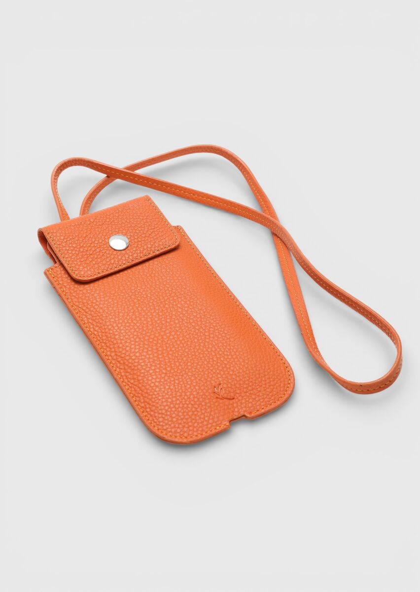 Orange Phone Cover - 1