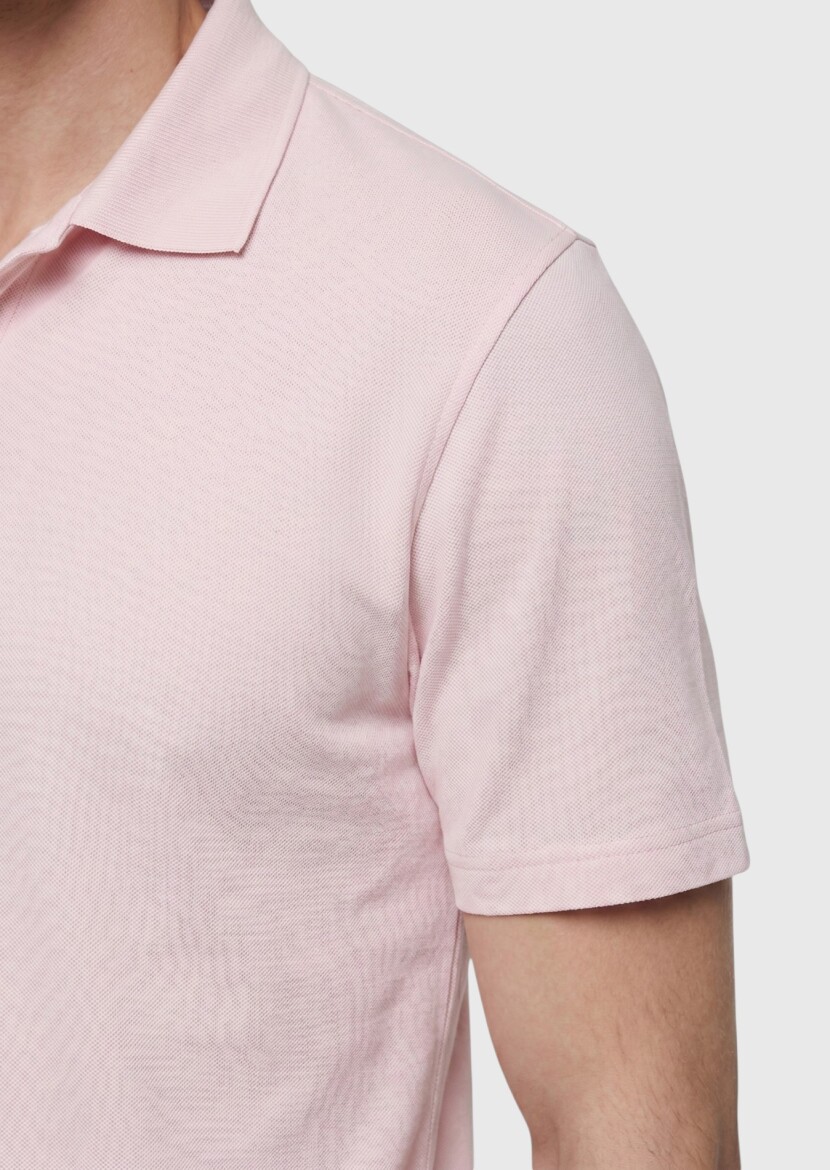 Pink Plain 100% Cotton T-Shirt - 3