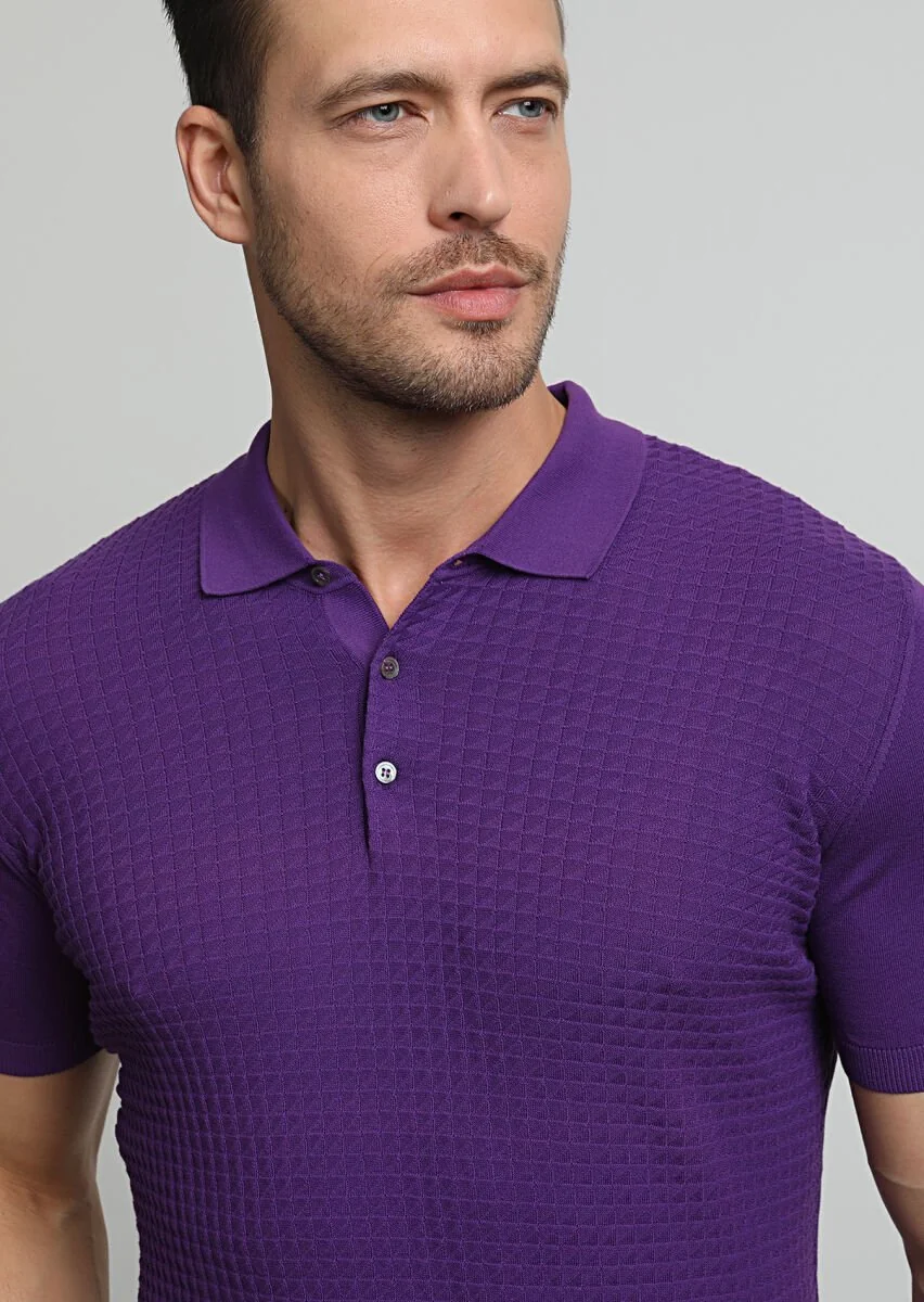 Purple Knitwear - 1