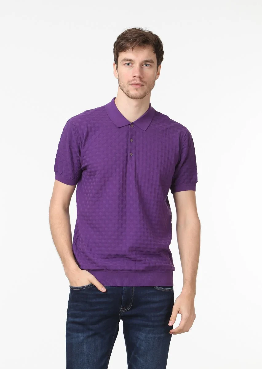 Purple Knitwear - 1