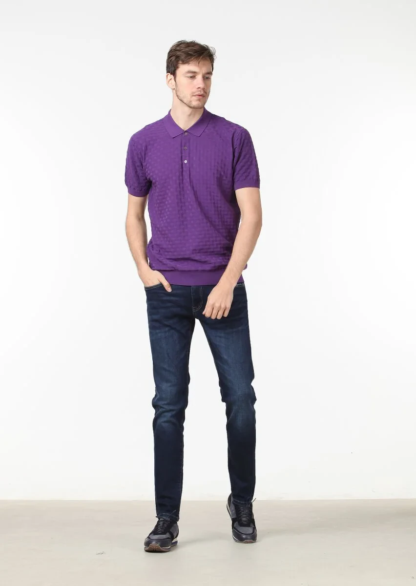 Purple Knitwear - 2